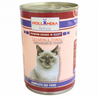 Hollandia Somon ve Ton Balıklı 415 gr Kedi Maması kullananlar yorumlar